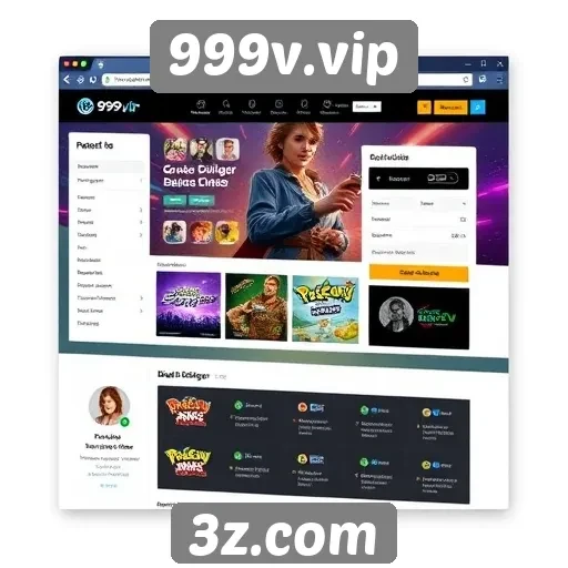 Exploração da interface do usuário do 999v.vip